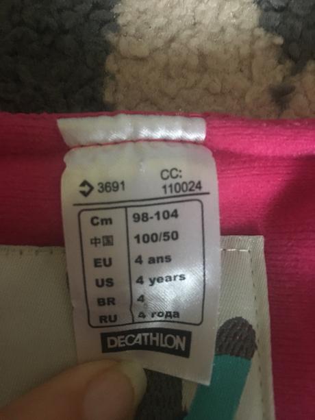 Oteplovacky, decathlon,98