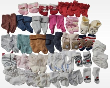 Ponožky 0-3 mesiace, 17