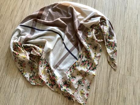 Veľká bavlnena šatka/spa, 