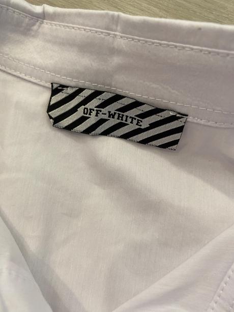 Biela košeľa s výšivkou, m