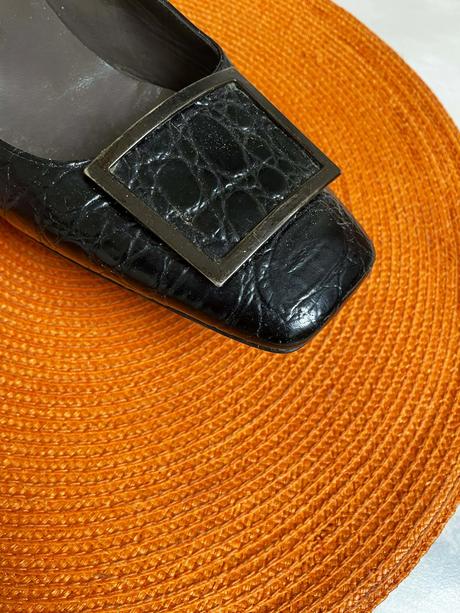 Kožené nízke lodičky, 40