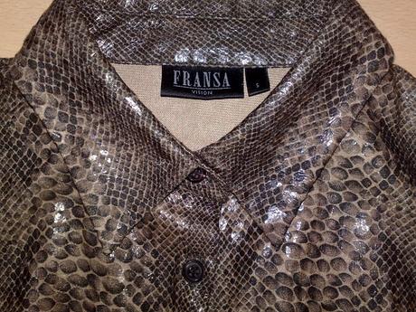 Bluzka s hadou potlacou, s