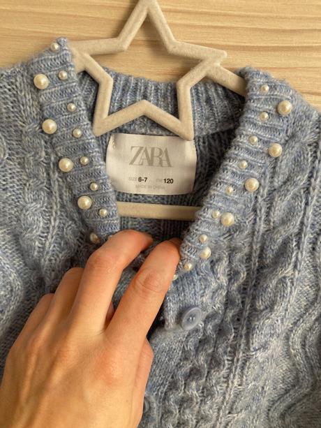 Kardigan zara s perlami, zara,116