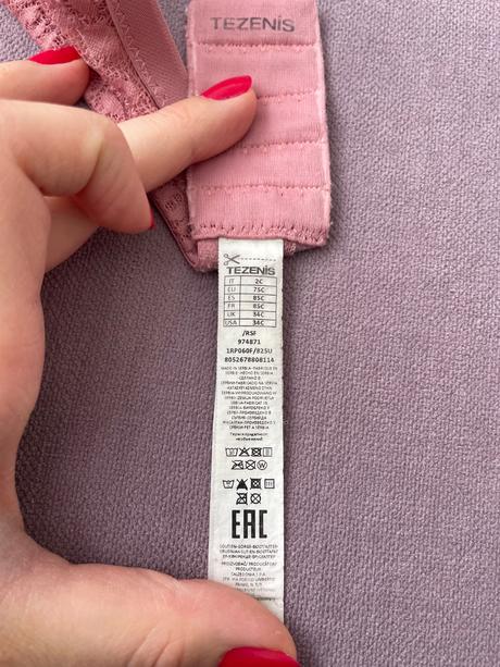 Tezenis podprsenka, tezenis,75c