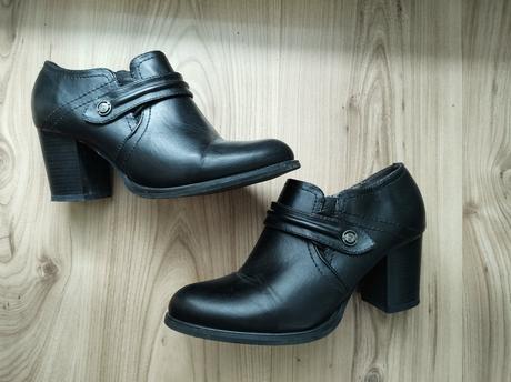 Kožené prechodné topánky, 38