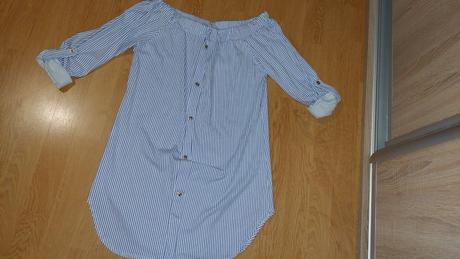 Pásikavý top/blúzka, m