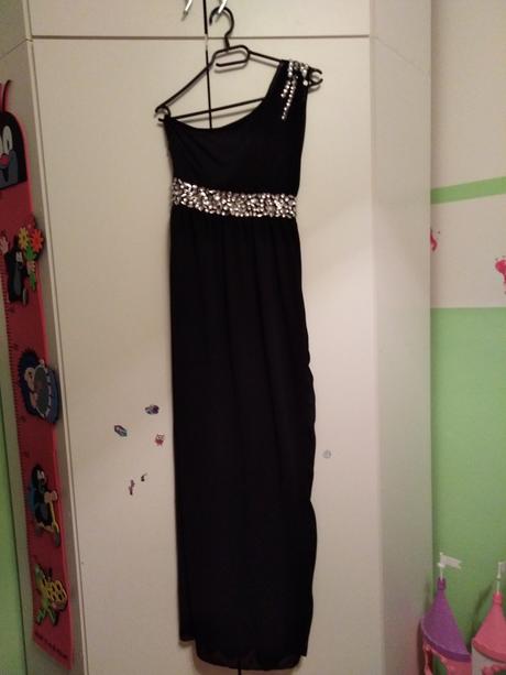 Spolocenske saty na jedno rameno, 34