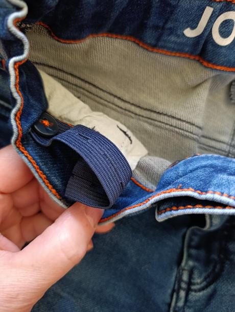 Elastické riflové kraťasy, c&a,152