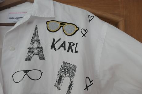 Karl lagerfeld original limitka perfektna dlha uni,