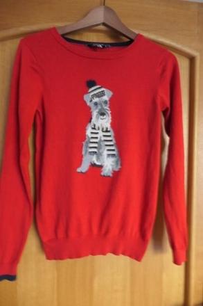 Joules original kvalitny, krasny, jedinecny sveter, s