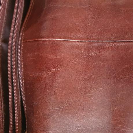 Kožená kabelka claudio ferrici, 