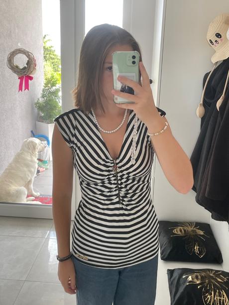 Pásikavé tričko, s