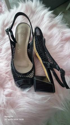 Sandale topanky na nizkom opatku, 39