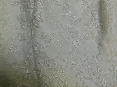 Luxusne nadherne svadobne saty(komplet), 38