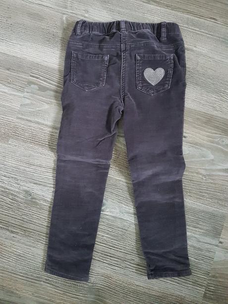 Semišové slim nohavice, palomino,98