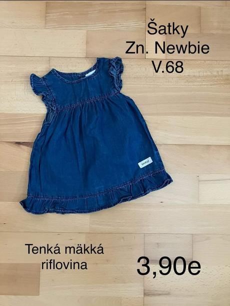 Riflové šaty newbie, newbie,68