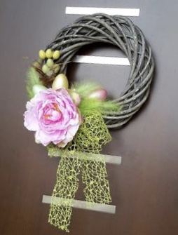 Veľkonočny veniec na dvere, 