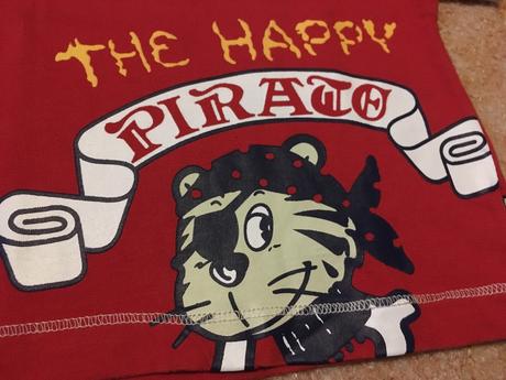 Krásne tričko happy pirát 74, berti,74