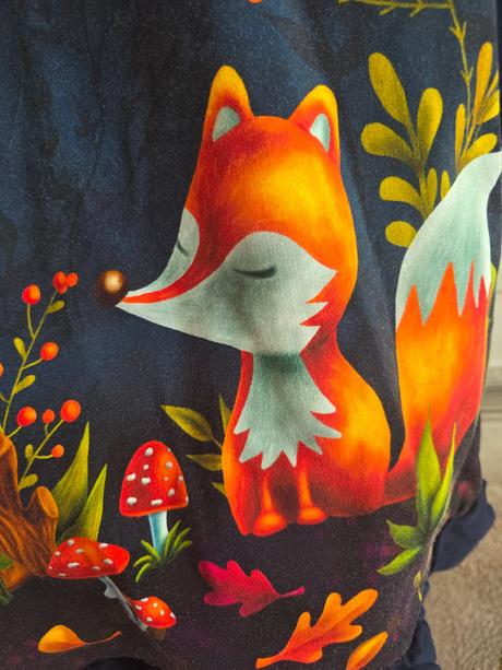 Šaty s líškou 116, 116