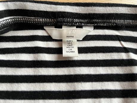 3/4 tehotenská sukňa, h&m,s