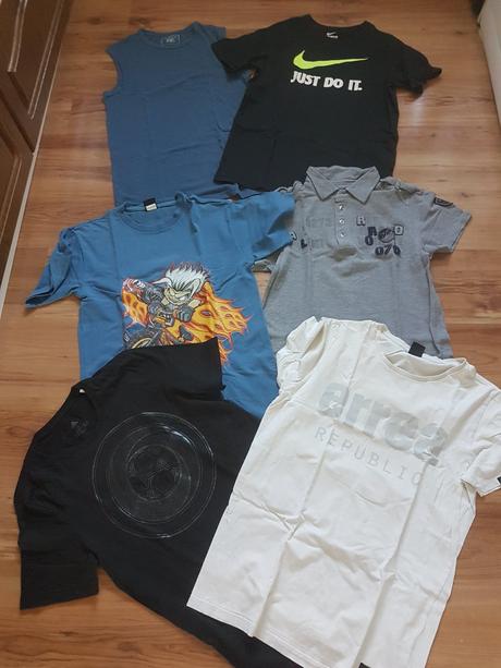 Balík tričiek/tričko 164/170, 158–170