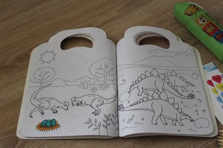 Peračník, stickers, colouring book, 