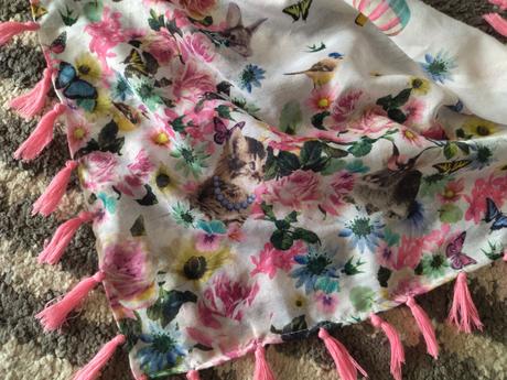 Zvieratková šatka 110/128, h&m,110