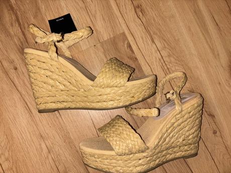 Platformove sandále mango 38/39, mango,38 / 39