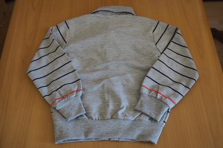 Pulóver s košeľovým vzorom, 98