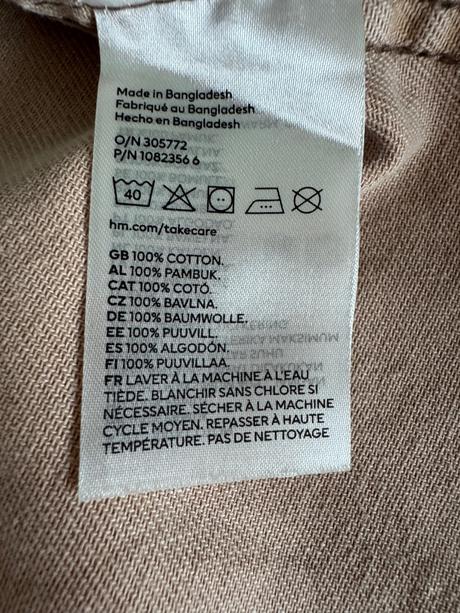 Prechodna bunda - oversize, h&m,xs