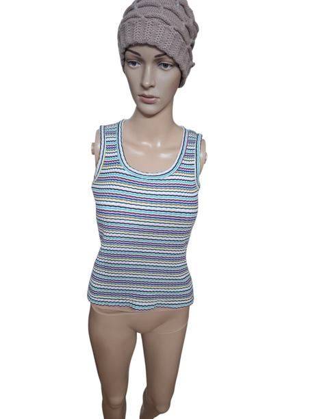 Dámske bavlnené tričko so štruktúrou, s