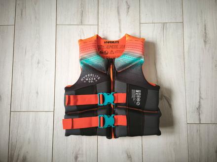 Záchranná vesta hyperlite 25-40kg, xs