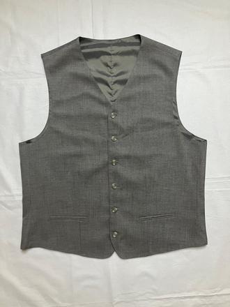 Vintage pánska vesta tailored aesthetic / ove, 50