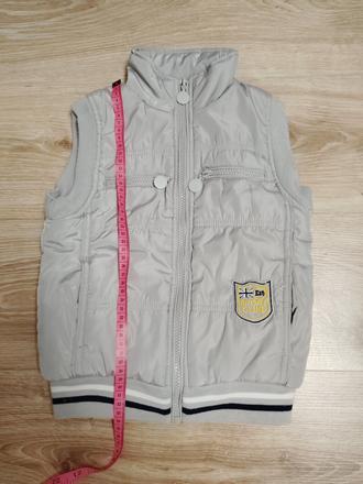 Sivá vesta 98/104, lusa,104