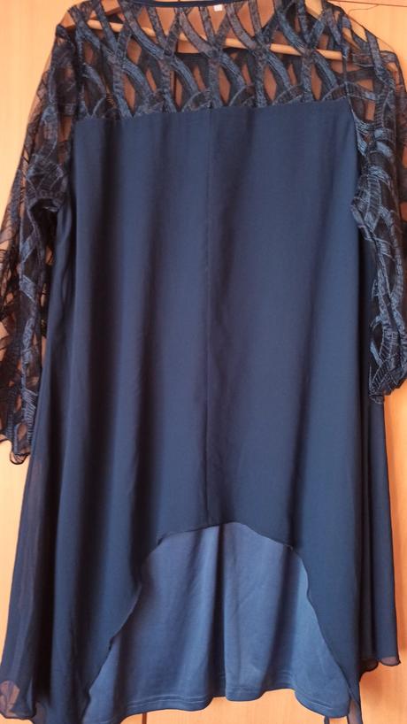 Šifónové šaty, xxl