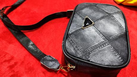 Crossbody šedá kabelka, 
