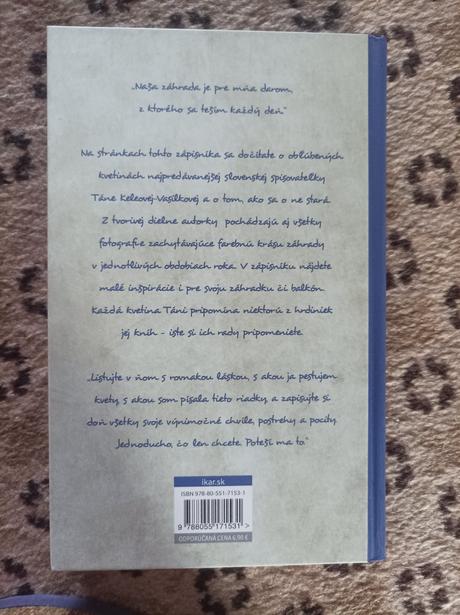 Kniha moja záhrada, 