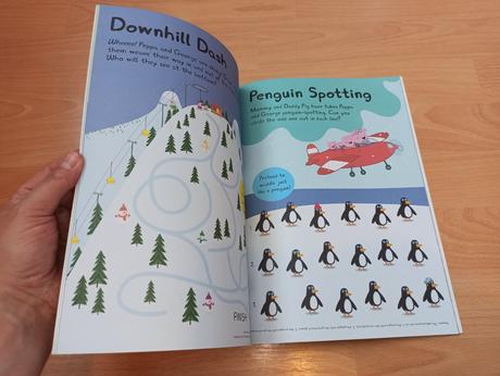 Peppa pig peppas snowy fun activity book,