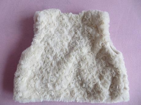 Elegantné bolerko z umelej kožušinky, h&m,86