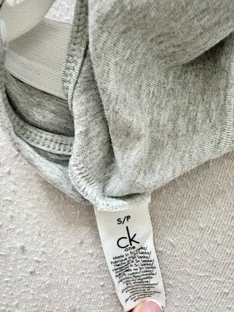 Ck one cotton unlined bralette, calvin klein,s