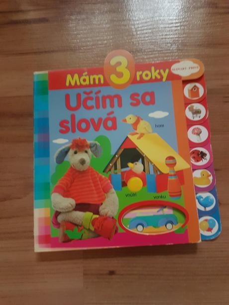 Leporelo/kniha učím sa slová, 