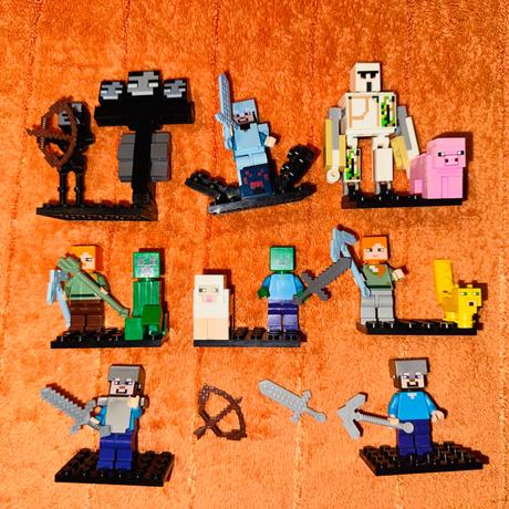 Minecraft minifigurky 12 ks ( nie lego ), 