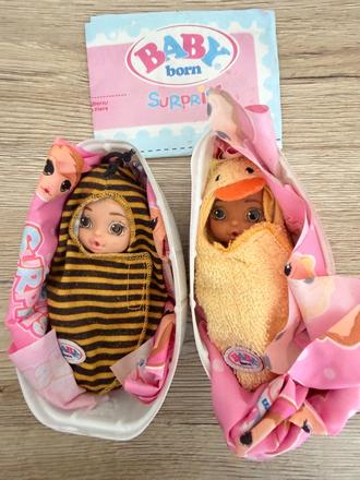 Baby born surprise bábätká v zavinovačke (včielka, 