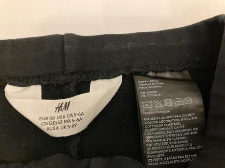 Legíny, h&m,116