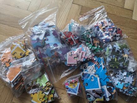 Darujem puzzle labková patrola, 