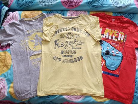 Tričká s krátkym rukávom 164/170, bonprix,164