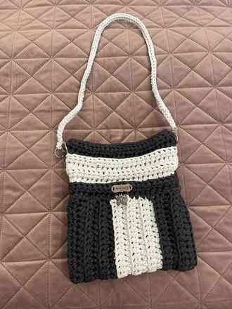 Predám háčkovanú tašku - kabelku, 