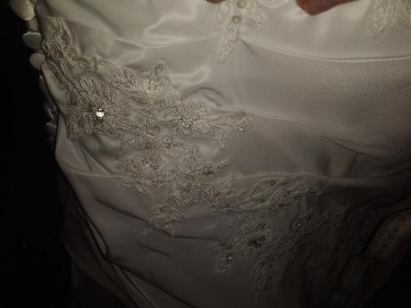 Svadobné šaty + 2 vesty, 38