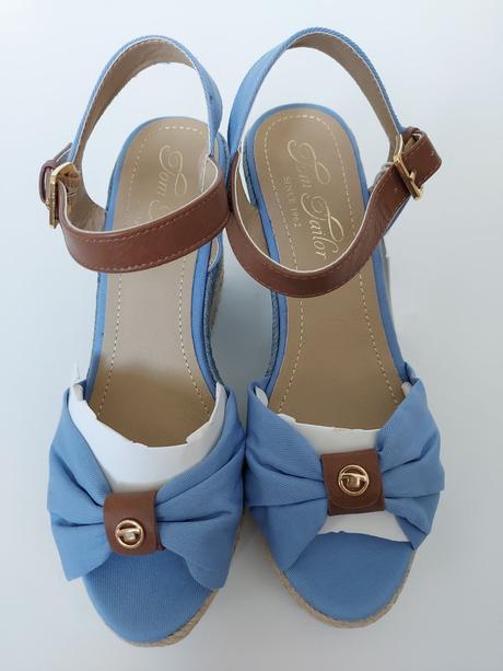 Sandále na platforme, tom tailor,40