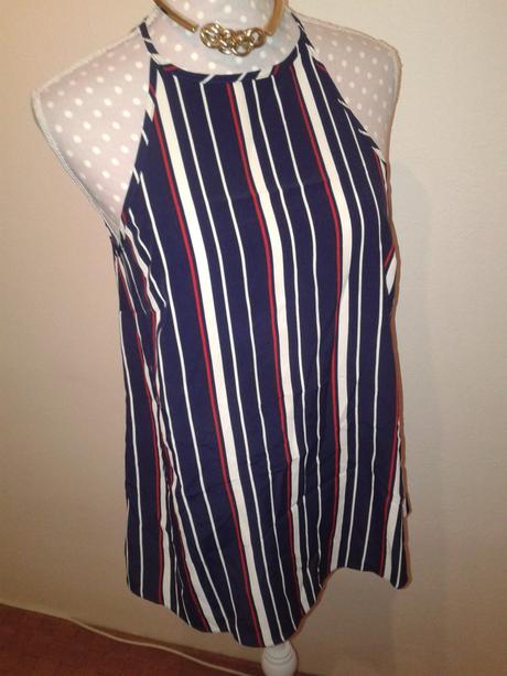 Pruhovaná ľahká blúzka papaya s, papaya,s